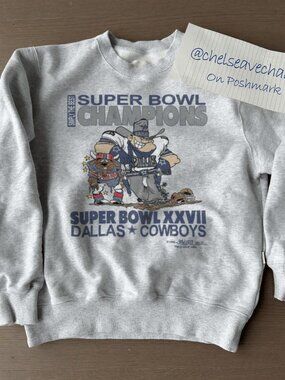 Vintage Dallas Cowboys 1993 Super Bowl Champions Sweatshirt Dallas Cowboys Shirt